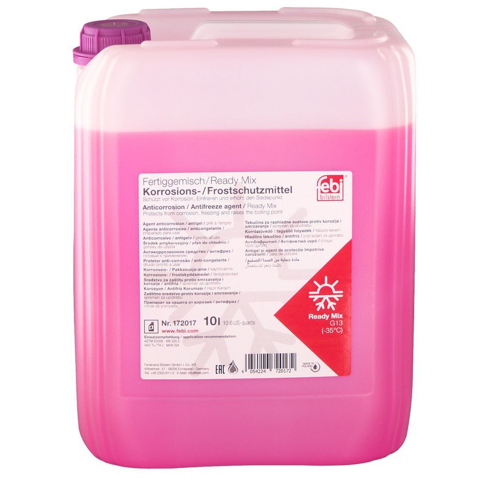 Антифриз фіолетовий готовий FEBI Readymix G13 (172017) 10л 172017 фото