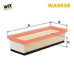 Фільтр повітряний WIX WA9556 (Alfa romeo Fiat Ford Lancia) WA9556WIX фото