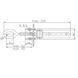 Замок бортовой прицепа Winterhoff BV 40-1 длина 250 мм (1860029) 1860029 фото 5