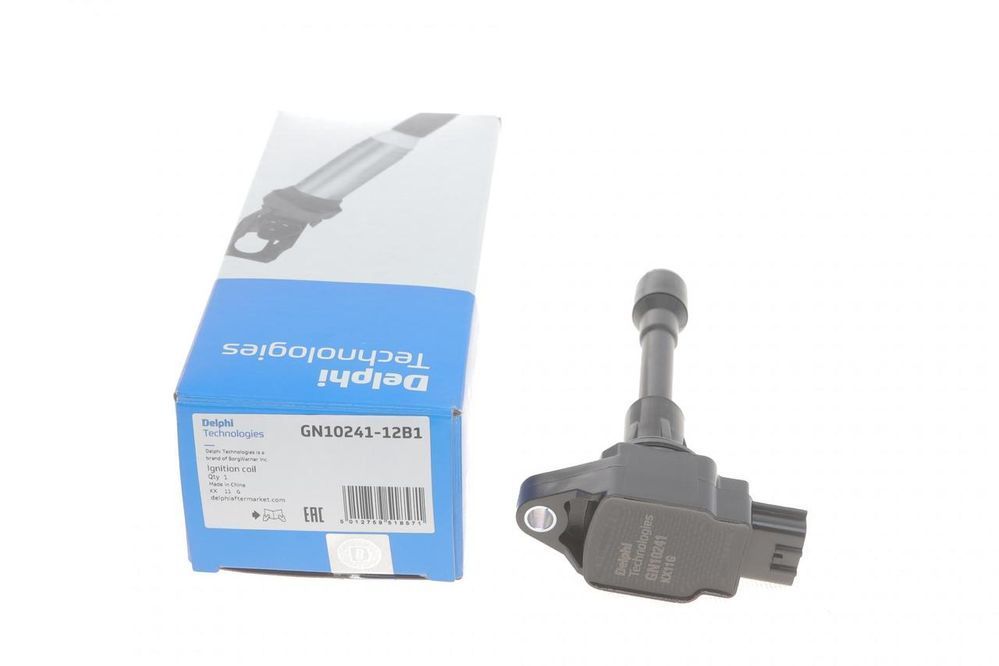 Котушка запалювання Nissan Micra NV200 Qashqai X-Trail Renault Koleos 1.2 2.0 2.5 dCi 07- (Delphi GN10241-12B1) GN10241-12B1 фото
