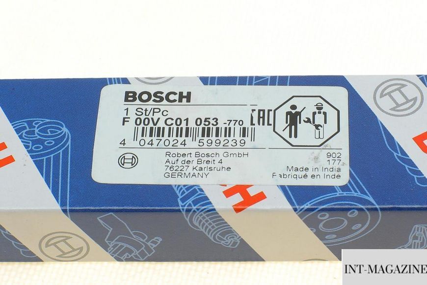 Шток форсунки паливної Citroen C4 C5 Jumper Jumpy 2.0 2.2HDi 01- (Bosch F00VC01053) F00VC01053 фото