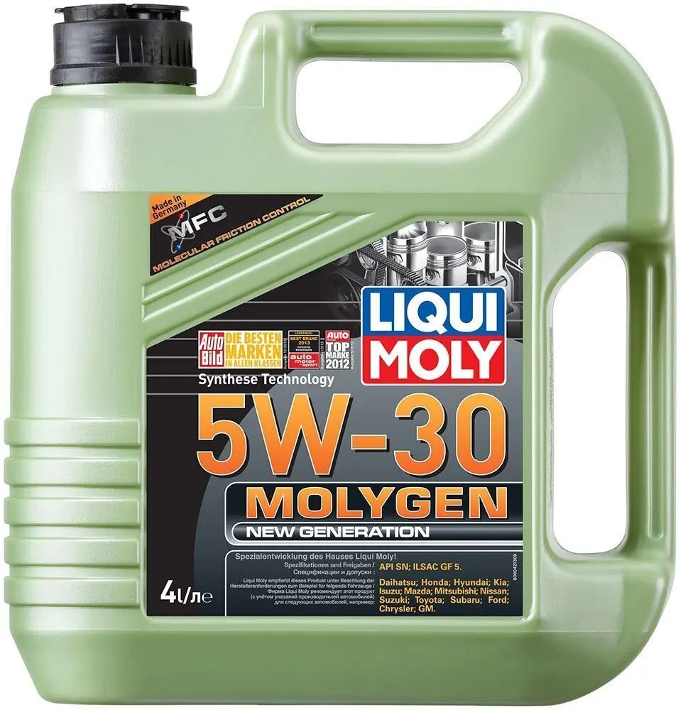 Моторна олива Liqui Moly Molygen 5W-30, 4л. (9042) 9089 Liqui Moly фото