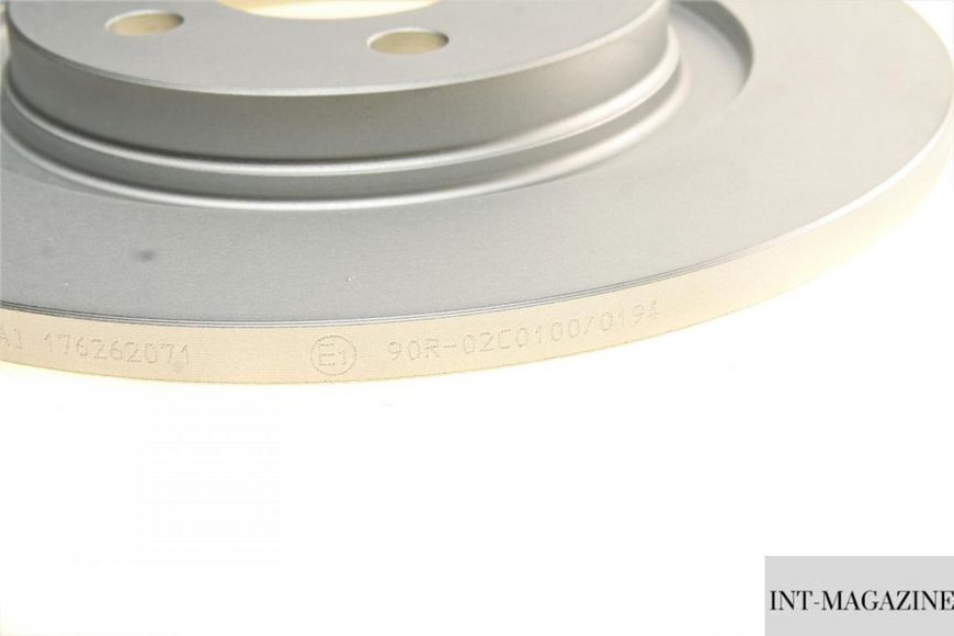 Гальмівний диск задній Peugeot 807/Fiat Ulysse/Citroen C8 02- (272x12) Bosch 0986479064 BO 0986479064 фото