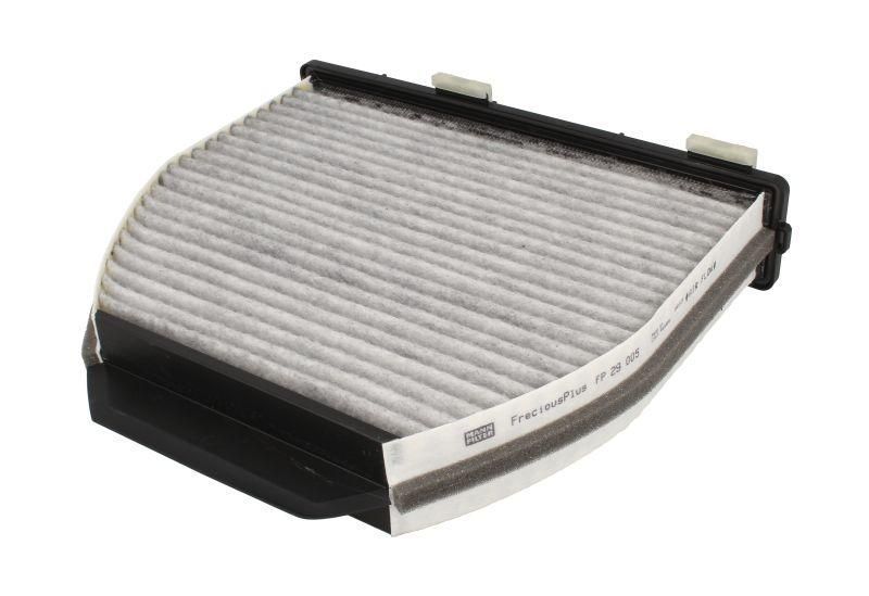 Фільтр салону вугільний антибактеріальний Mann FP 29 005 - Mercedes GLK-class (X204) 08-15 E-Class (C207 W212) 09-16 FP 29 005 фото