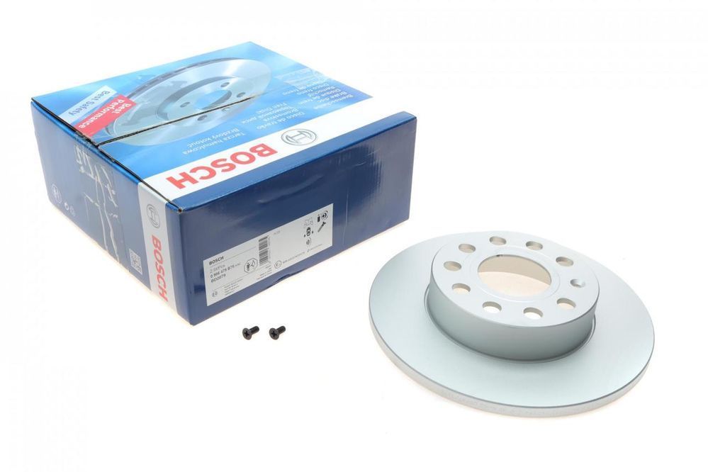 Гальмівний диск задній Audi A3/Skoda Octavia/VW Caddy/Golf/Touran 03-15 (260х12) Bosch 0986479B78 BO 0986479B78 фото