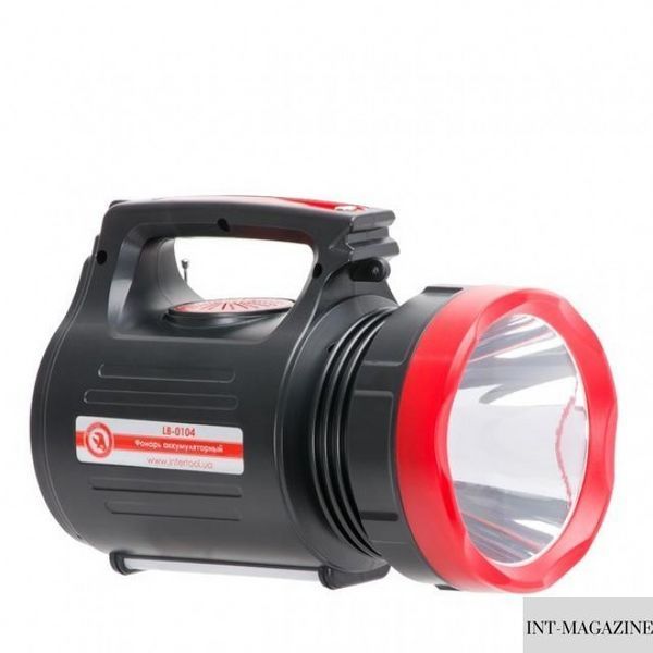 Фонарь аккумуляторный 1 LED 5 W + 22 SMD Intertool LB-0104 LB-0104 фото