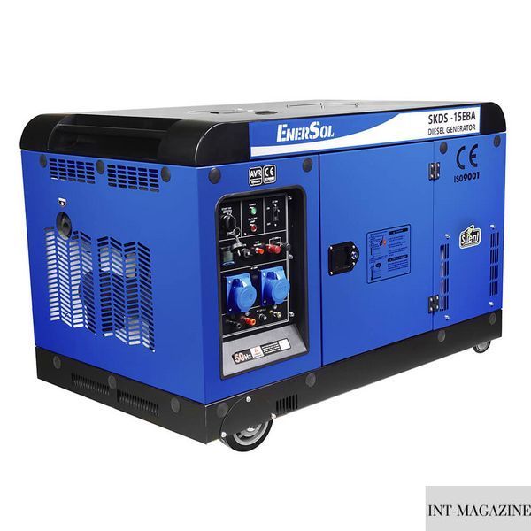 Генератор дизельний EnerSol SKDS-15EBA SKDS-15EBA фото