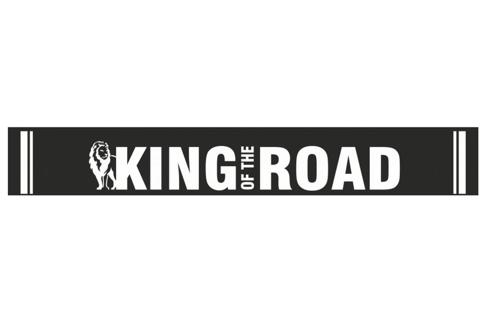 Задній бризковик King of the road 350x2400 мм з об&rsquo;ємною надписом, Туреччина (1105835053) 1105835053 фото