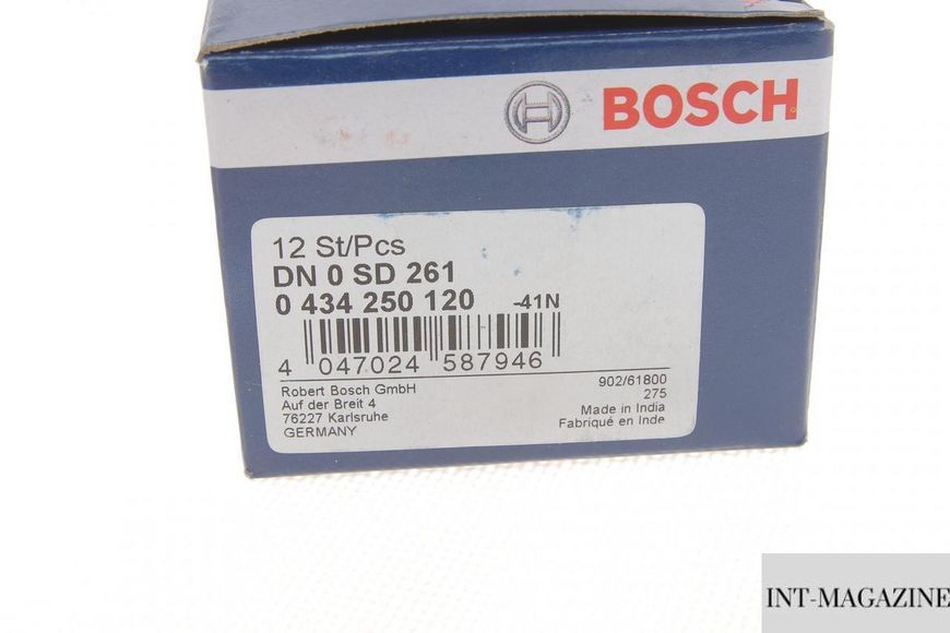 Розпилювач дизельного палива Mercedes OM601-603 = AN0SD261 (Bosch 0434250120) 0434250120 фото