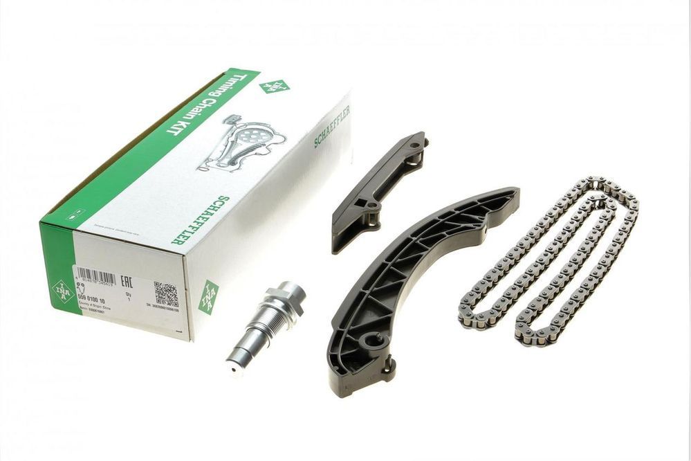 Комплект ланцюга ГРМ BMW 3 (E36 E46) 5 (E39 E60) 7 (E65 E66 E67) 2.0-3.0 92-08 M54 B30 (INA 559010010) INA 559 0100 10 фото