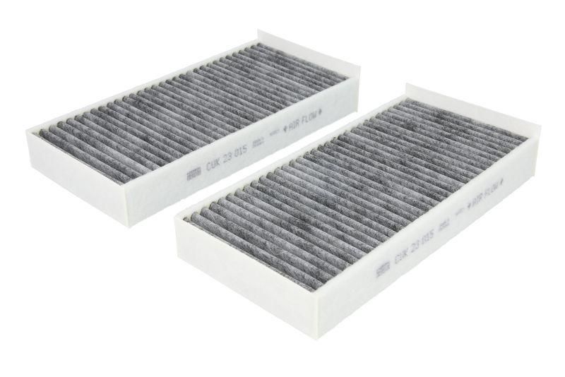 Фільтр салону вугільний Mann CUK 23 015-2 - BMW 1 (F40) X2 (F39) 18- 2 (F44-F46) X1 (F48) i3 (I01) Mini 16- (к-кт 2шт) CUK 23 015-2 фото