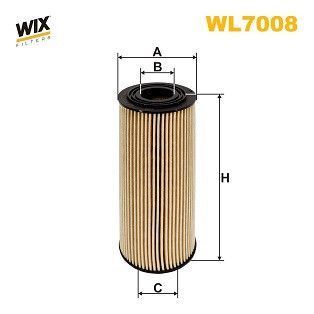 Фільтр масляний WIX WL7008 (Audi A3, A4, A6, Ford Galaxy I, Seat Alhambra I, Cordoba I, Ibiza II/III/IV, Leon ) WL7008WIX фото