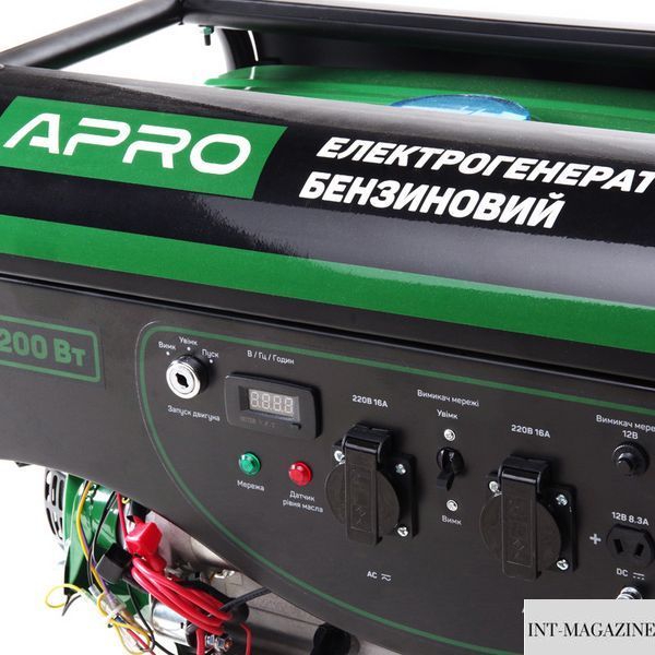 Генератор бензиновый 4-х тактный 3.0/3.2 кВт (электро запуск) Apro (852105) 852105 фото