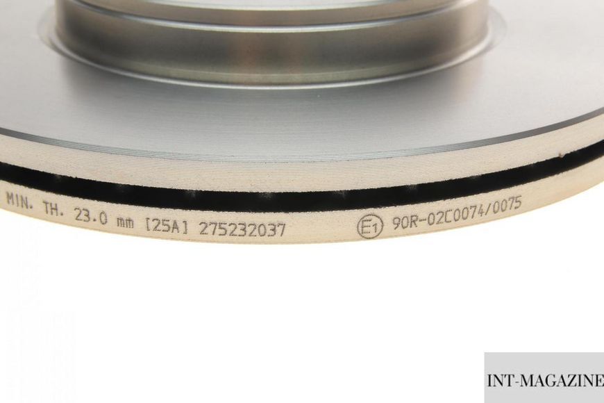Гальмівний диск передній Mazda 6 02-08 (282.5х25) Bosch 0986479S60 BO 0986479S60 фото