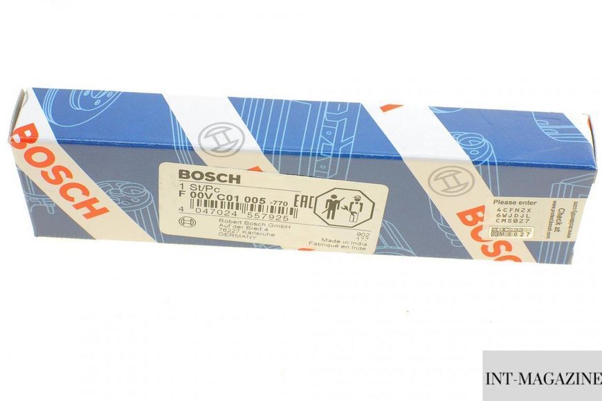 Шток форсунки паливної Fiat Brava Brovo 1.9JTD 98-01 (Bosch F00VC01005) F00VC01005 фото