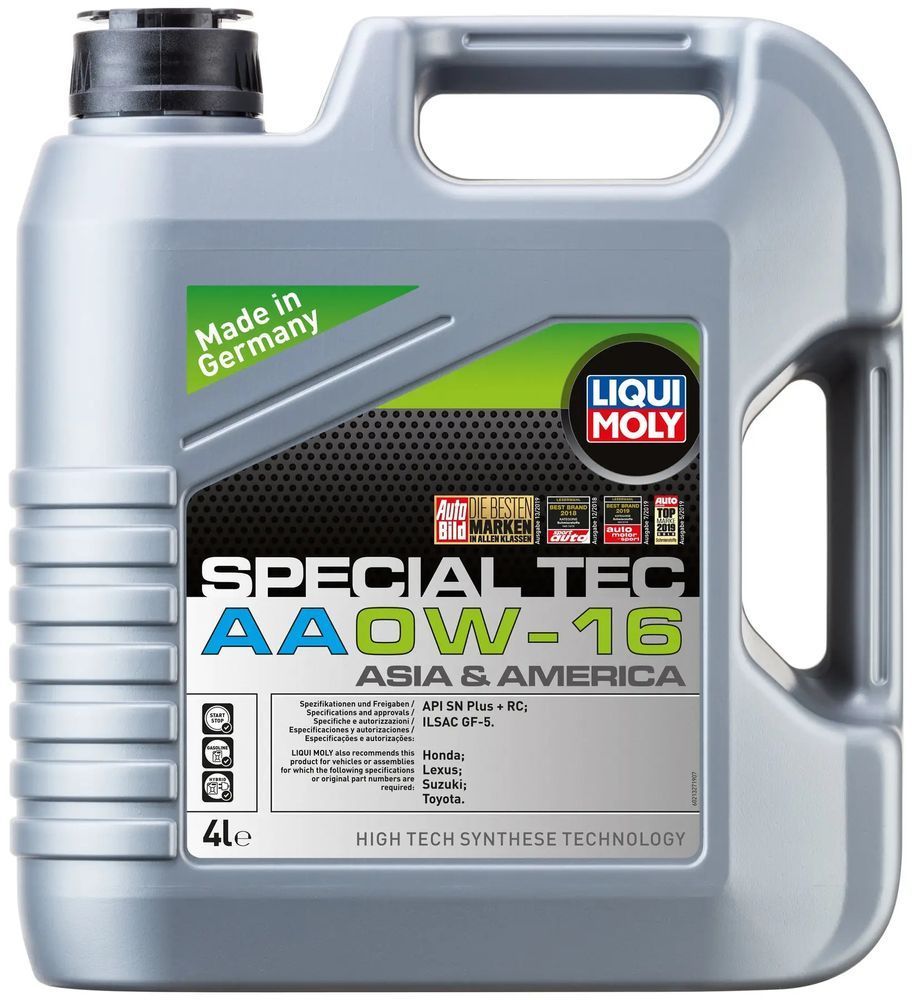 Моторна олива Liqui Moly Special Tec AA 0W-16, 4л 21327 Liqui Moly фото