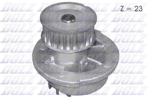 Dolz O136 Помпа водяна насос Irmscher Coupe; Opel Astra F, Astra G, Astra G Caravan, Corsa B, Corsa C, Tigra, Vectra B O136 фото