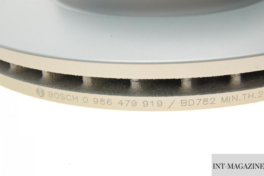 Гальмівний диск передній Opel ComBosch 01- (280x25) Bosch 0986479919 BO 0986479919 фото
