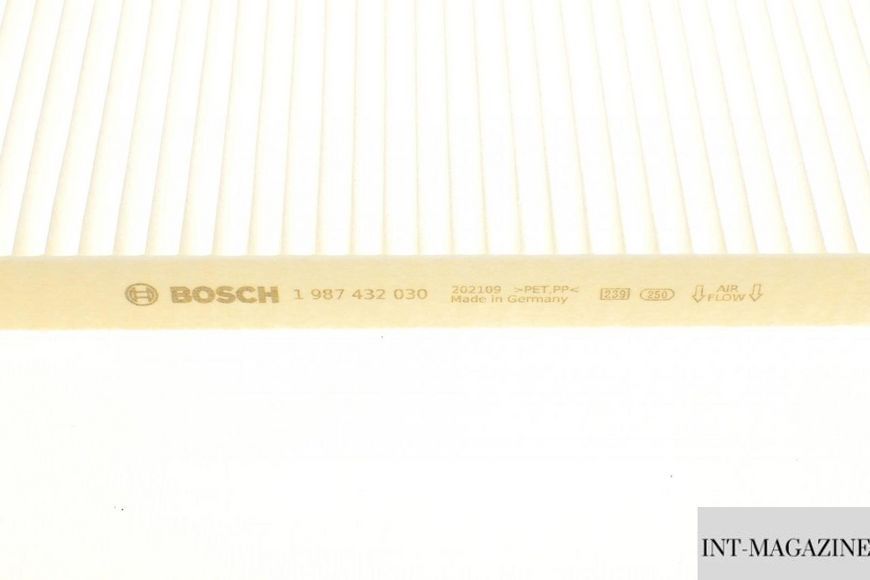 Фільтр салону Bosch 1987432030 Opel Vectra B 1.6 1.8i 16V BO 1987432030 фото
