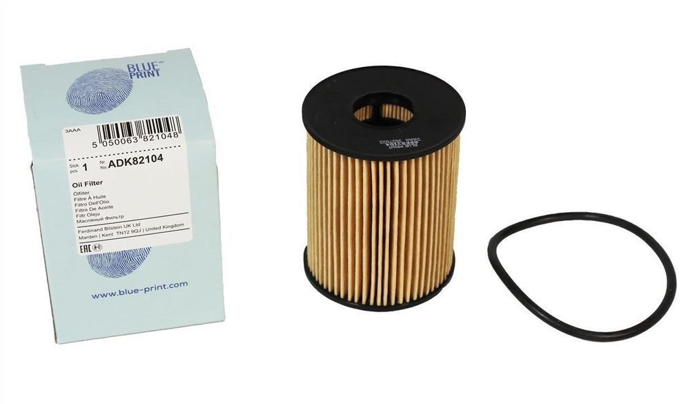Фільтр масляний Blue Print ADK82104 (Suzuki Ford Fiat Opel Citroen Lancia Alfa Romeo Jeep Abarth) ADK82104 фото