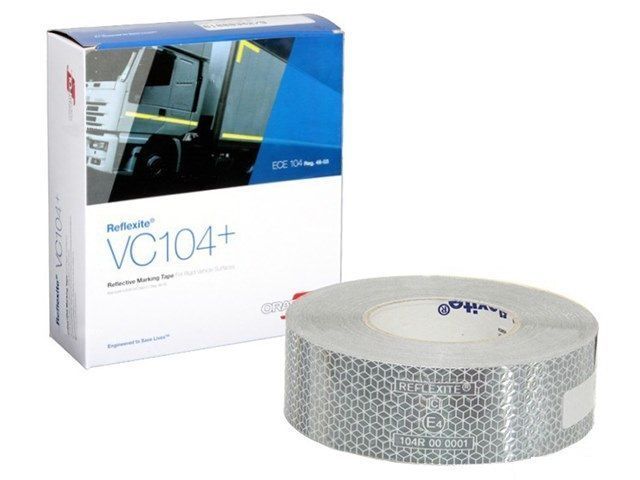Світловідбиваюча стрічка для твердої поверхні (біла) ORAFOL VC104+ (2500900001-1) 2500900001-1 фото