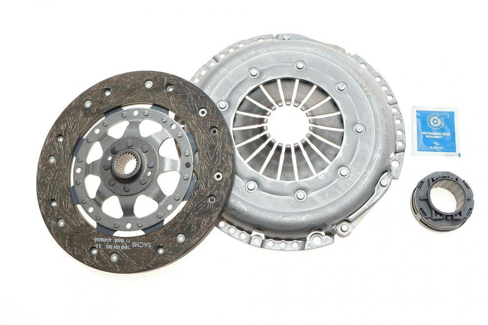 Комплект зчеплення Audi A4 A6 Skoda Superb Volkswagen Passat 1.8 2.0 94-05 (d=228mm) з вижимним підшипником (Sachs 3000951210) 3000 951 210 фото
