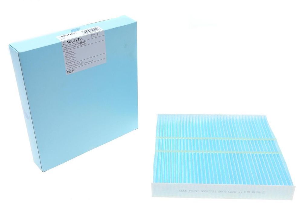 Фільтр салону Blue Print ADC42511 (Mitsubishi Citroen Peugeot) ADC42511 фото