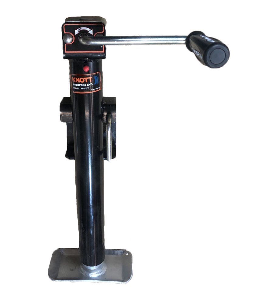 Гвинтова поворотна опорна стійка Knott Autoflex TTL 57 з хомутом 1000 кг (6d7907.001) 6d7907.001 фото