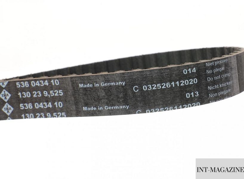 Комплект ГРМ Volvo S60 S80 S90 14- (B 4204) (INA 530074610) INA 530 0746 10 фото