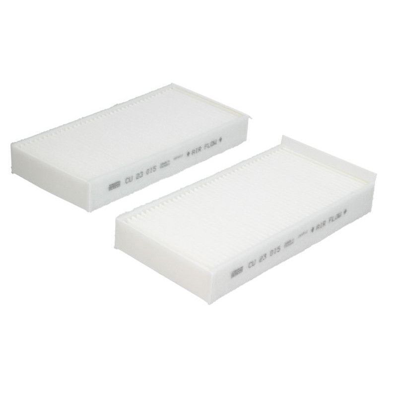 Фільтр салону Mann CU 23 015-2 - BMW 1 (F40) X2 (F39) 18- 2 (F44-F46) X1 (F48) i3 (I01) Mini Couper 16- (к-кт 2 шт ) CU 23 015-2 фото