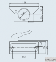 Хомут опорного колеса прицепа Winterhoff d48 мм 250 кг (1860644) 1860644 фото