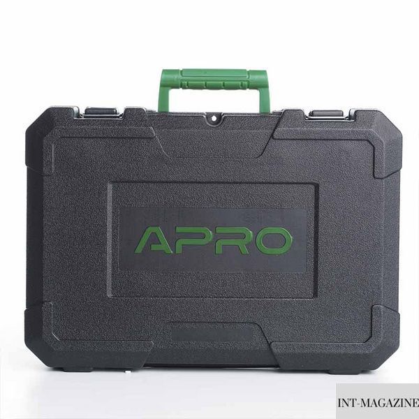 Перфоратор прямой APRO 3,5 Дж, 1050В, SDS+, 1050H, кейс (896228) 896228 фото