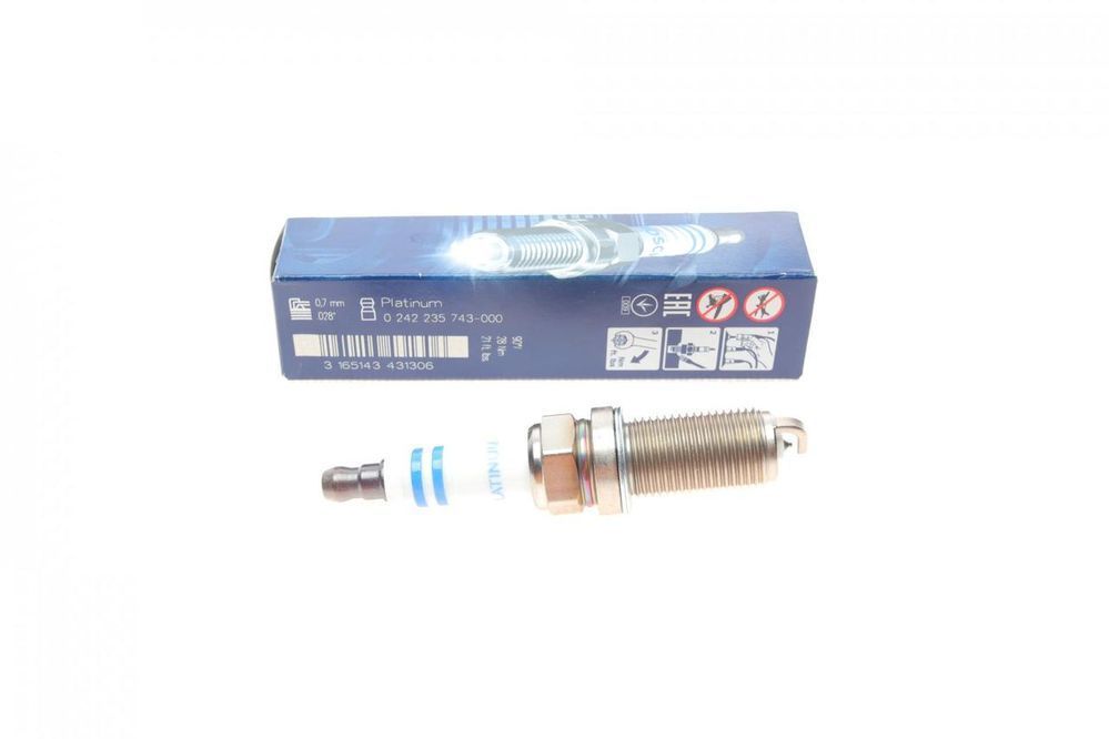 Платинова свічка запалювання Bosch 0242235743 (1 електрод) BO 0242235743 фото