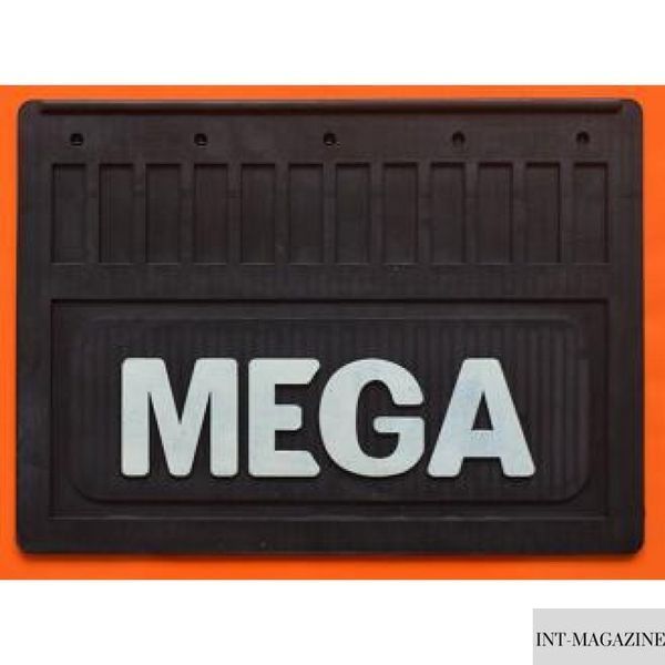 Бризговик MEGA рельєфний напис перед (400х290) (Гума, Туреччина) 1080 1905198926 фото