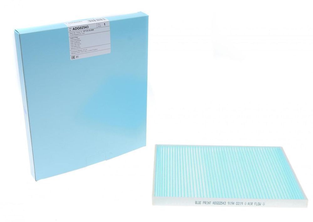 Фільтр салону Blue Print ADG02543 (Hyundai Kia) ADG02543 фото