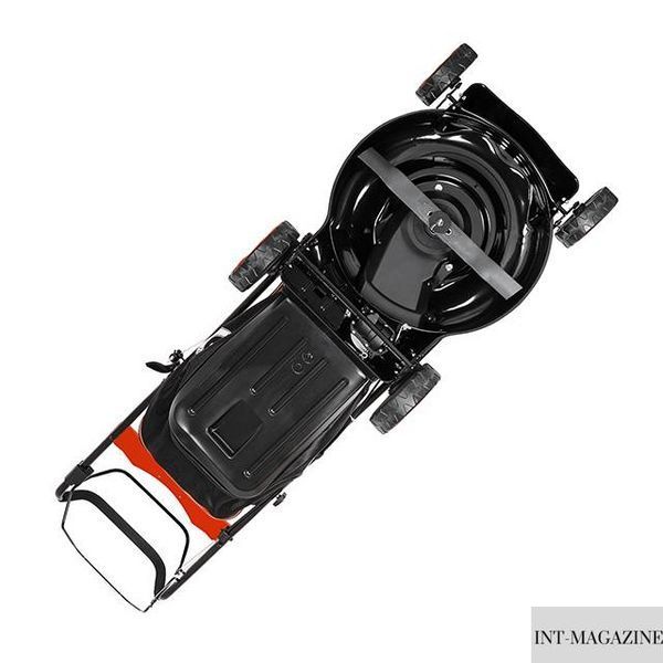 Газонокосилка бензиновая 4.9HP, 3.6кВт, ширина среза 508мм, самоходная, функция мульчирования INTERTOOL LM-6050 LM-6050 фото