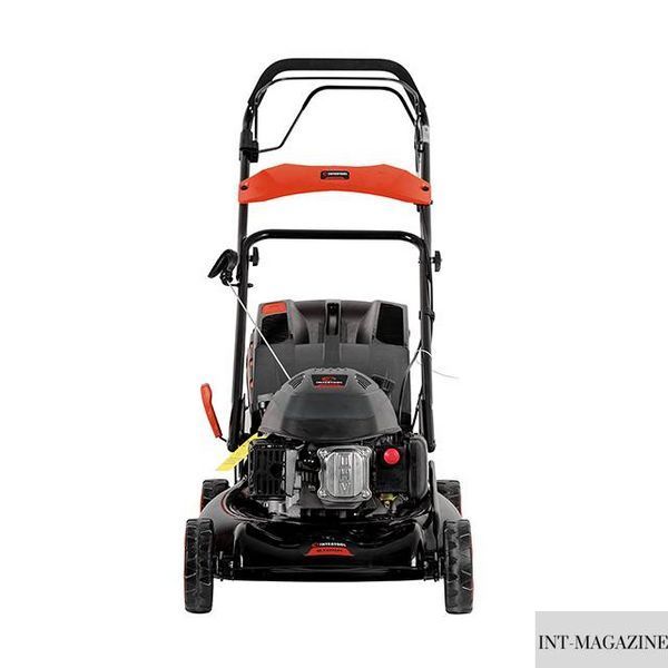 Газонокосилка бензиновая 4.9HP, 3.6кВт, ширина среза 508мм, самоходная, функция мульчирования INTERTOOL LM-6050 LM-6050 фото