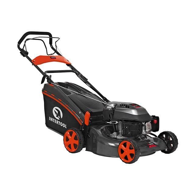 Газонокосарка бензинова 4,9 HP (3,6 кВт) ширина зрізу 508 мм самохідна INTERTOOL LM-6050 LM-6050 фото