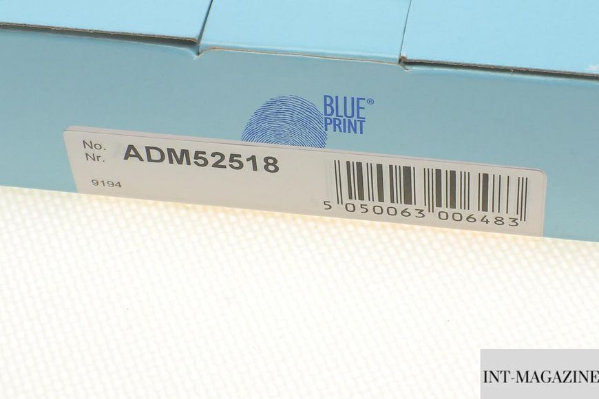 Фільтр салону Blue Print ADM52518 (Ford) ADM52518 фото
