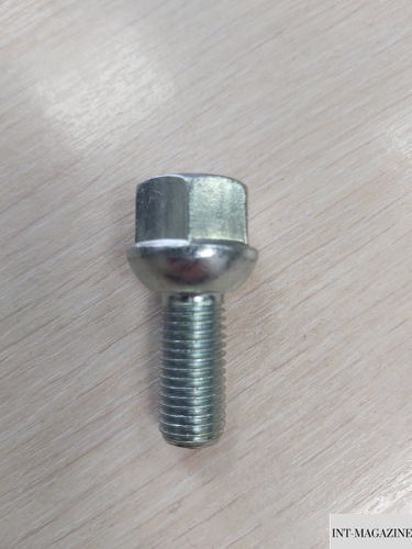 Болт колісний для маточини причепа ALKO М12х1,5 сферичний (1018-12025-88ZN15) 1018-12025-88ZN15 фото