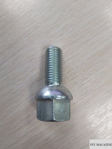 Болт колісний для маточини причепа ALKO М12х1,5 сферичний (1018-12025-88ZN15) 1018-12025-88ZN15 фото