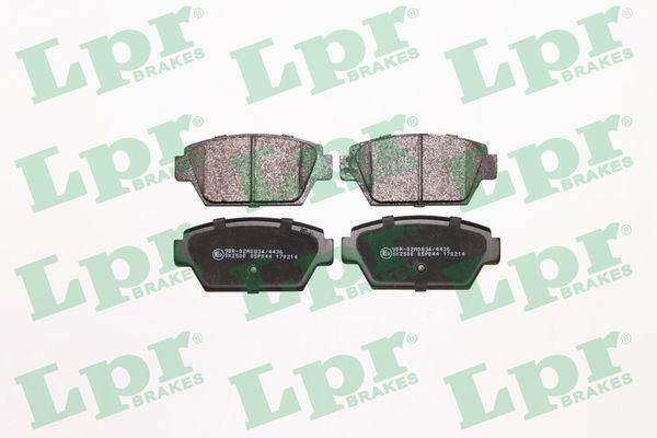 Тормозные колодки дисковые задние LPR 05P044 (Mitsubishi) LPR05P044 фото