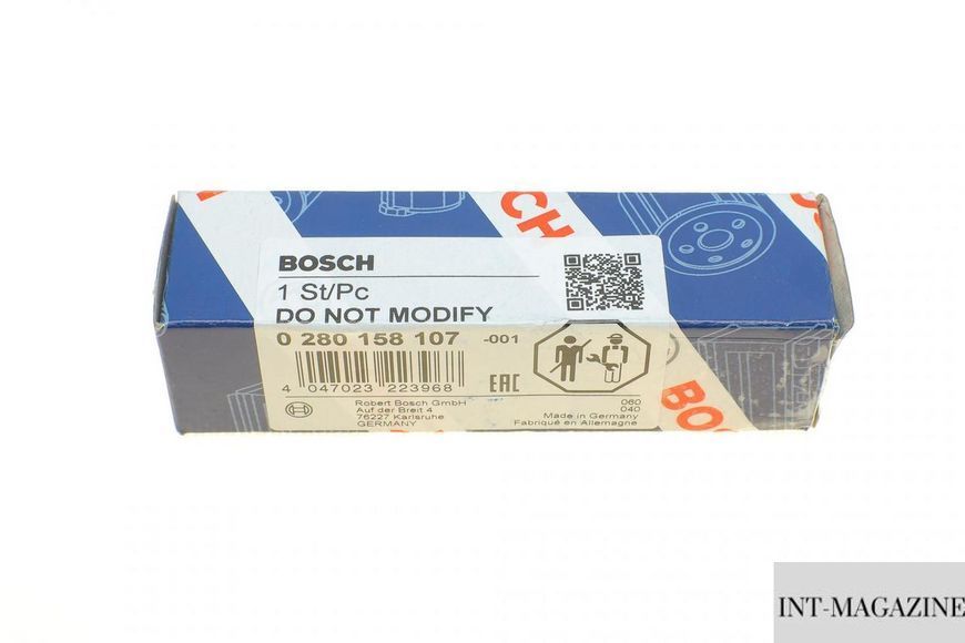 Форсунка паливна UAZ 3160 2.9i 94-03 (Bosch 0280158107) 0280158107 фото