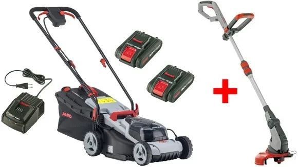 Газонокосилка аккумуляторная AL-KO 34.8 Li Easy Flex (113540) с триммером GT 2025 (113535) (113540-21) 113540-21 фото