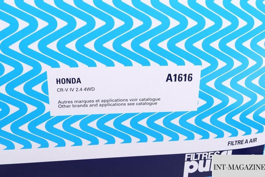 Фільтр повітряний Purflux A1616 (Honda) A1616 фото