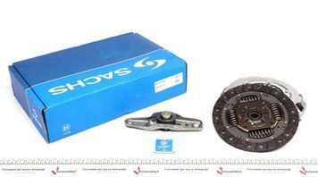 Комплект зчеплення Skoda Roomster 1.4 TDI 06-10 (d=220mm) з вижимним підшипником (Sachs 3000951575) 3000 951 575 фото