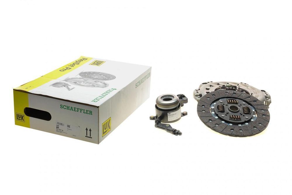 Комплект зчеплення Mercedes Sprinter (906) 2.2CDI 06- OM646 з підшипником (LuK 624324733) 624 3247 33 фото