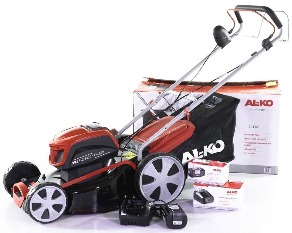 Газонокосилка аккумуляторная AL-KO 46.9 LI SP Energy Flex с АКБ и ЗУ (113714) 113714 фото