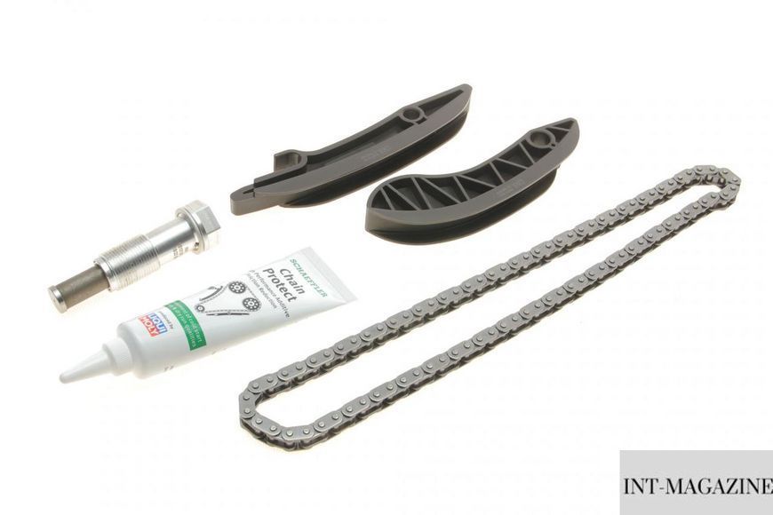 Комплект ланцюга ГРМ BMW 3 (F30) 4 (F32 F82) 5 (F10) 07- N47 D20C (зверху) (INA 559003010) INA 559 0030 10 фото