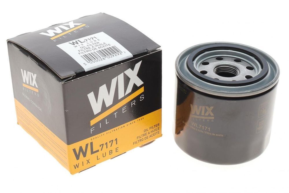 Фільтр масляний WIX WL7171 (Byd Derways Genesis Great Wall Hyundai Isuzu Kia Lotus Mazda Mitsubishi Opel) WL7171WIX фото